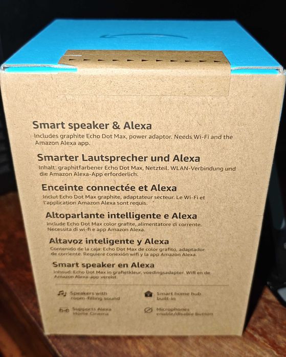 Amazon Echo Dot Max, Noua, Sigilata