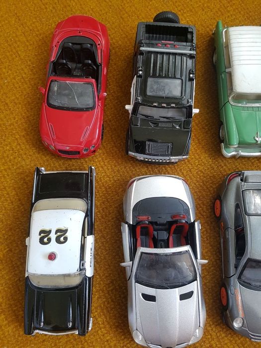 Машинки металлические коллекционные