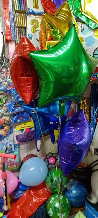 Фонтаны из гелиевых шаров