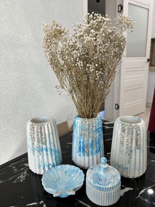 Ваза 2500 салфетница 600