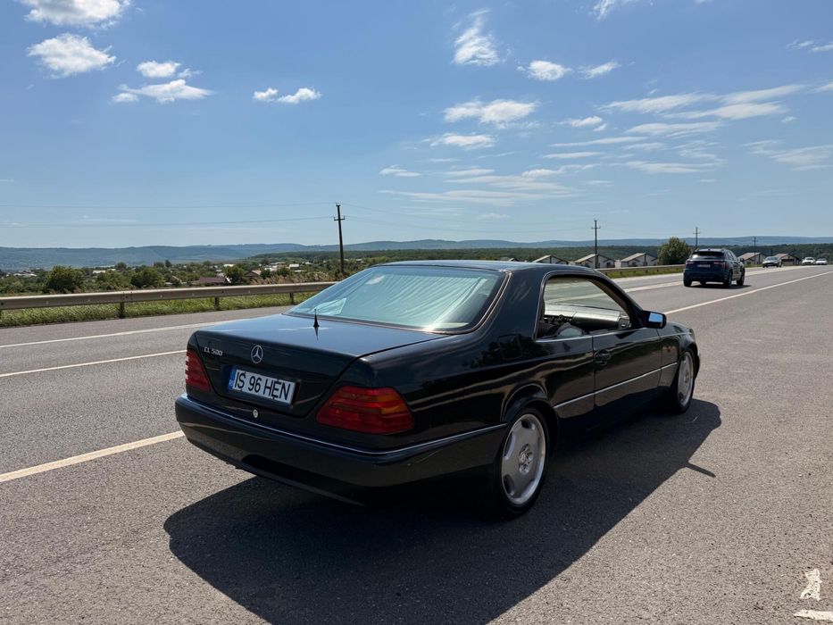 Mercedes CL500 C140 W140 Balena Coupe 1996 atestata istorica Schimb cu SPYDER sau ATV