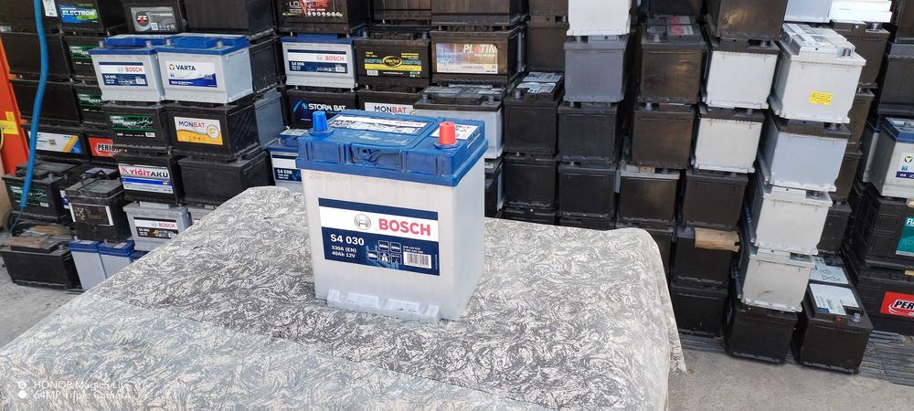 Акумулатор 40 ач, гаранция и доставка, азиатски стандарт