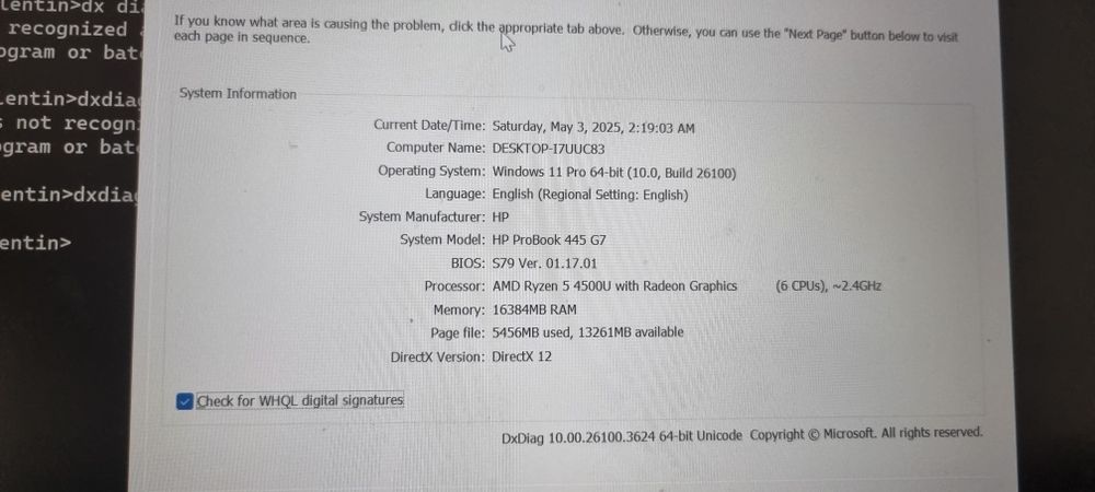 Laptop HP  ProBook  445 G7