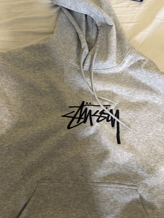Stussy gray hoodie