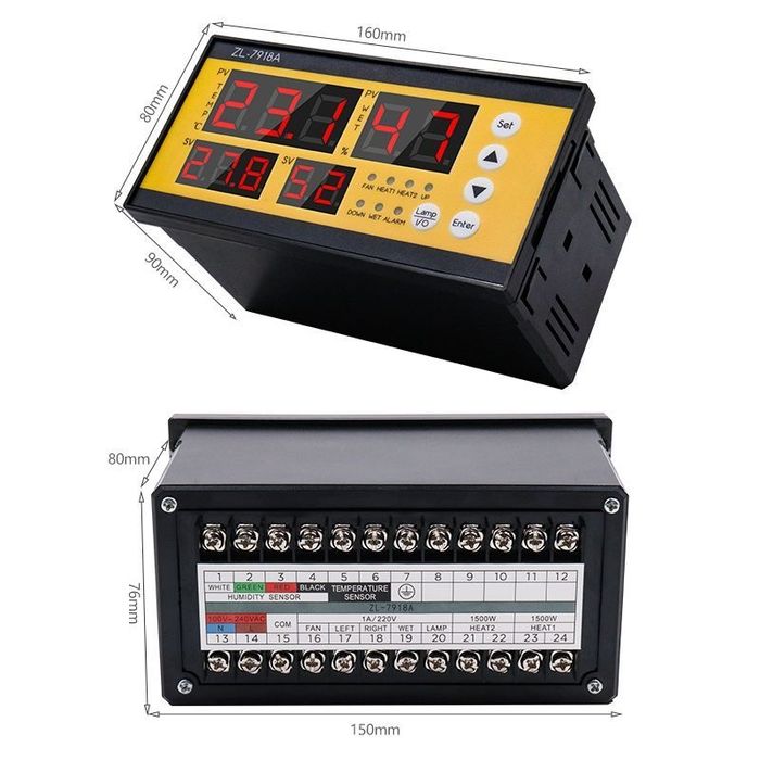 ZL-7918A контроллер для инкубатора