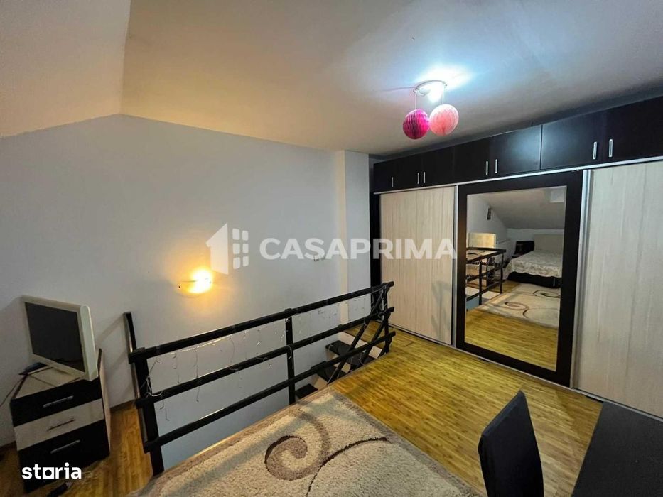 Apartament 2 camere, mansarda, mobilata si utilata, Nicolina!