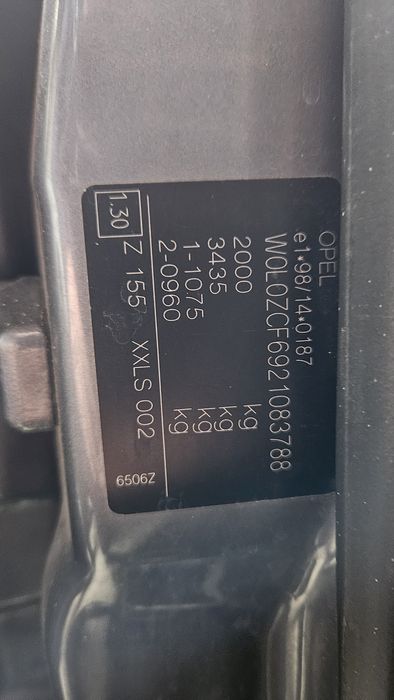 Вектра Ц- 2.2 дти- 125 коня на части