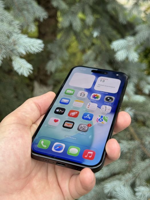 Iphone 15 Black, 128GB,  Garantie 2 ani + Casco 1 an, 100% Sanatate baterie