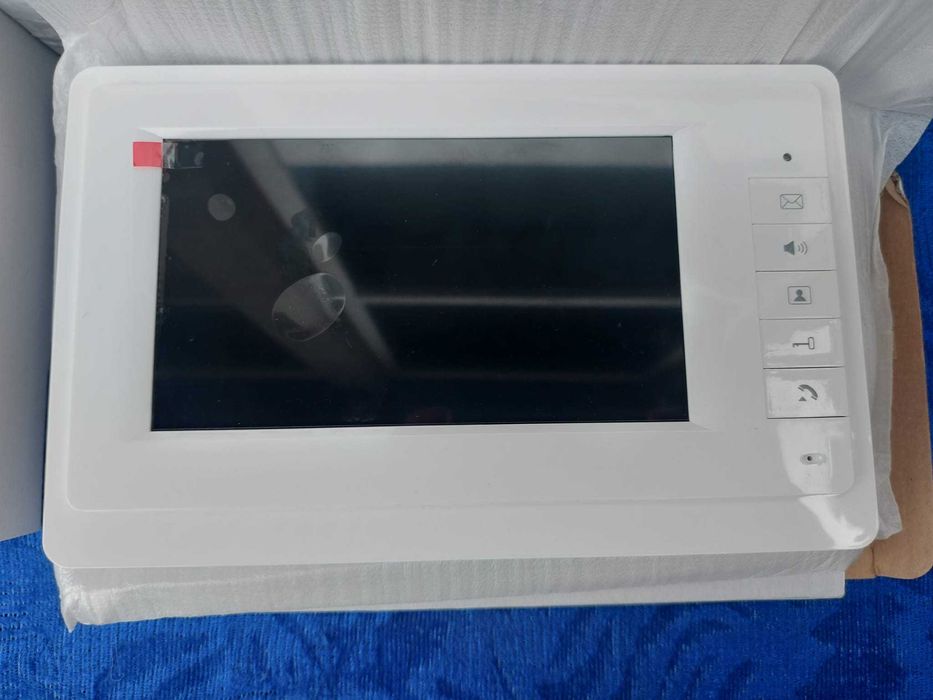 Video interfon Home, ecran diagonala 7" display color, alb