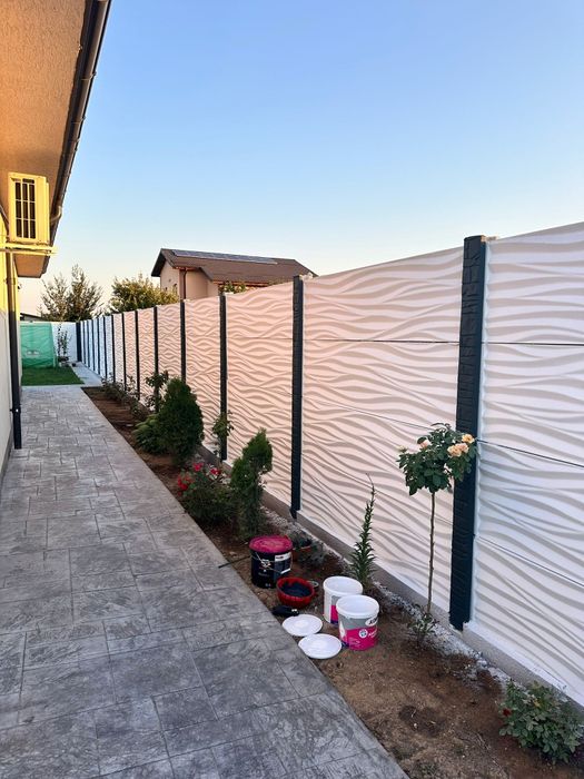 Garduri prefabricate din beton