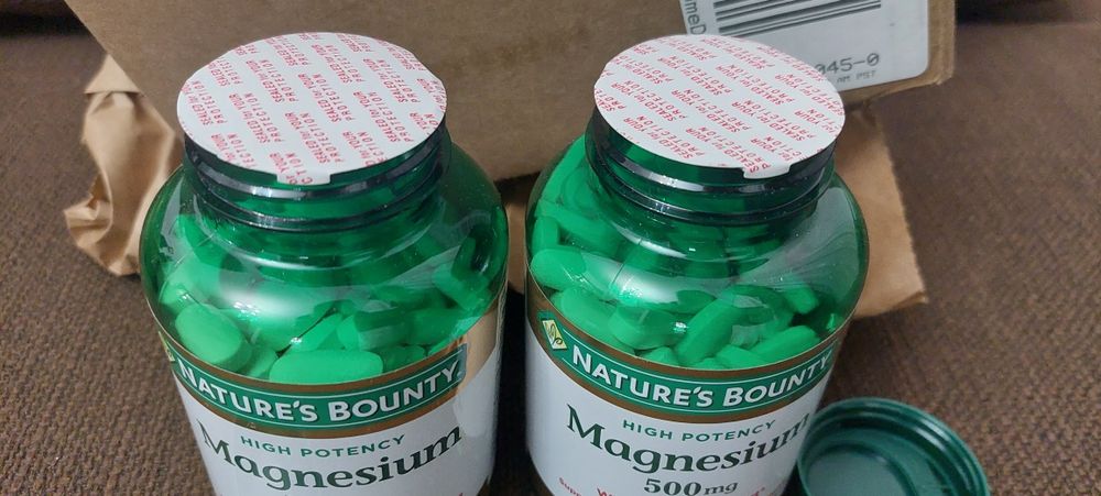 Magneziu oxid 500 mg (2 cutii, 2×200 tablete)