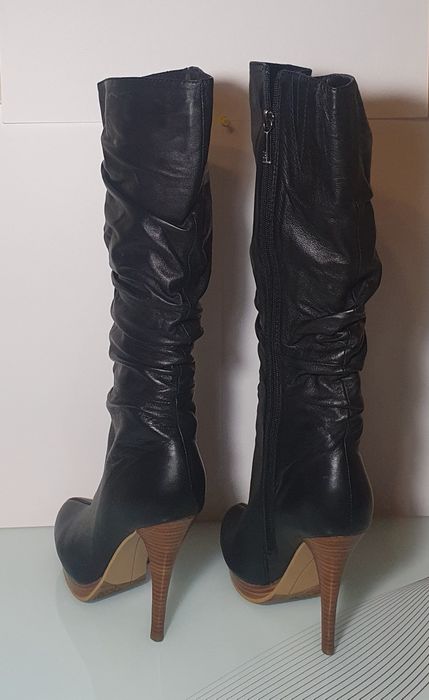 Сапоги чёрные Basconi