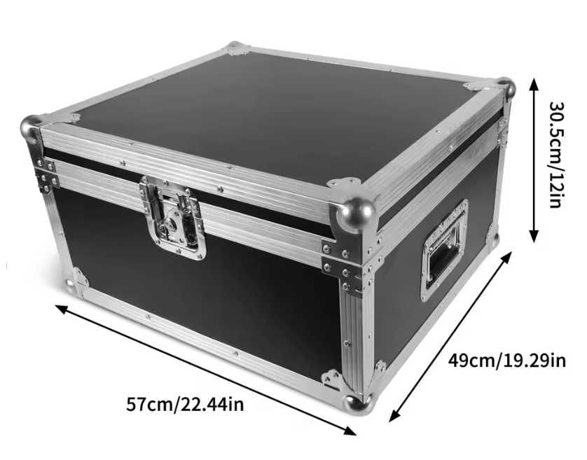 Flight case pentru spark machines masini de scantei transport evenimente