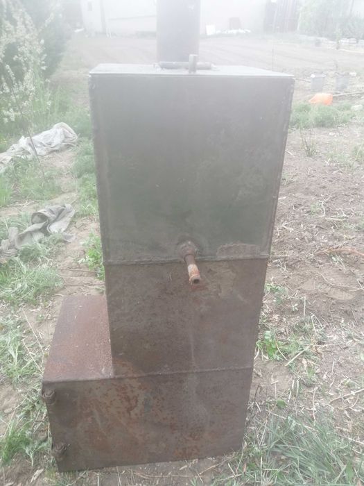 Печь для бани, из нержавейки