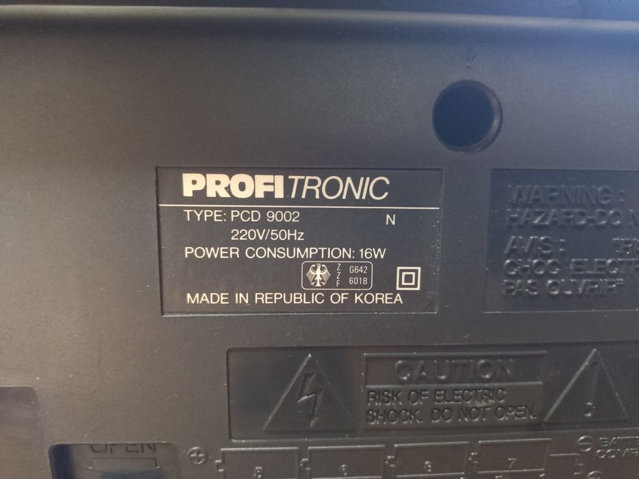 Radio casetofon ProfiTronic cu Cd