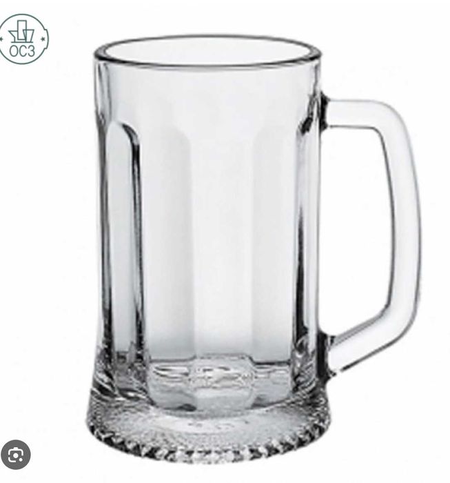 2 Halbe/Cani/Pahare sticla, Luminarc, 300ml sau 500ml