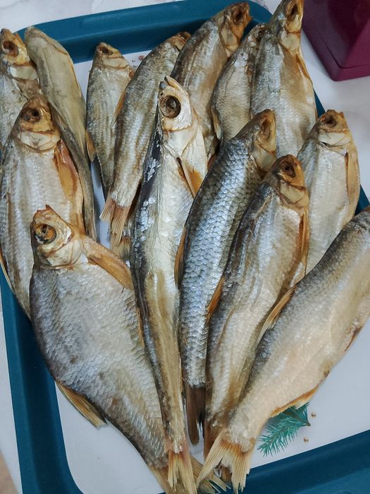 Сушеная рыбка рыбец
