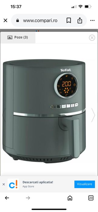 Friteuza cu aer cald Tefal Ultra Fry Digital