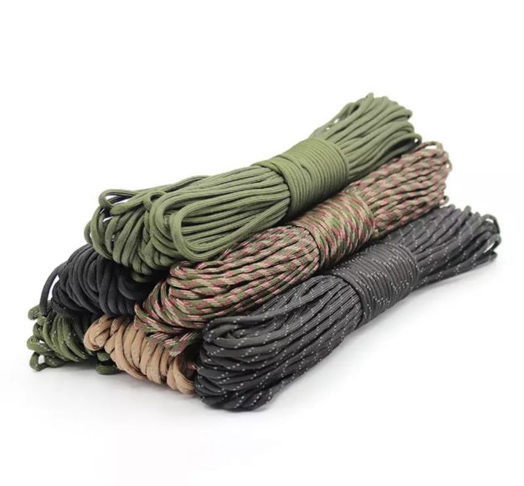 Тактически Paracord, здраво въже с дължина 30
