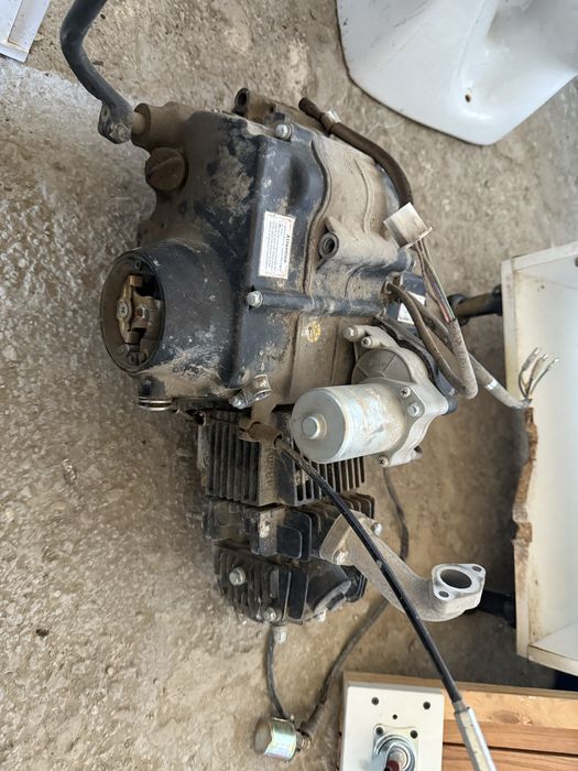 Матор На альфу 125 куб заводиться