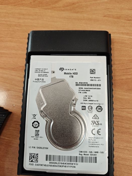 Hdd Extern 1Tb Seagate
