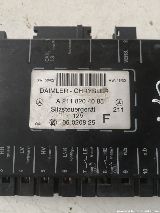 Modul Control Scaune Mercedes-Benz E-Class (W211) [ 2002 - 2009 ]