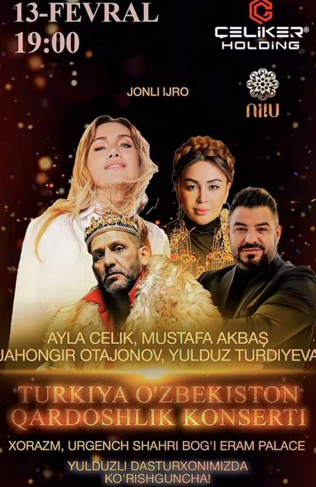 Turkiya O'zbekiston Qardoshlik konserti, Туркия Кардошлик Қардошлик