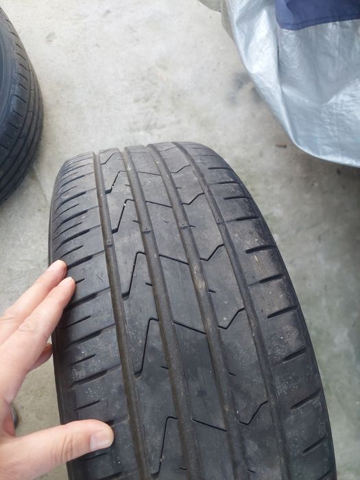 Jante 16' originale Bmw cu anvelope Hankook  205 55 R16