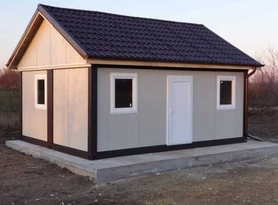 Case pe structura metalica