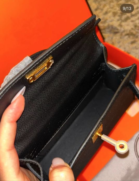 Geanta Mini Kelly piele naturala pe comanda