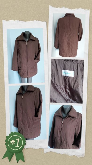 Дамски топли шуби тип парка / голям размер