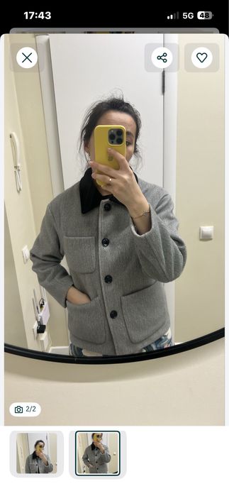 Продам пальто короткое