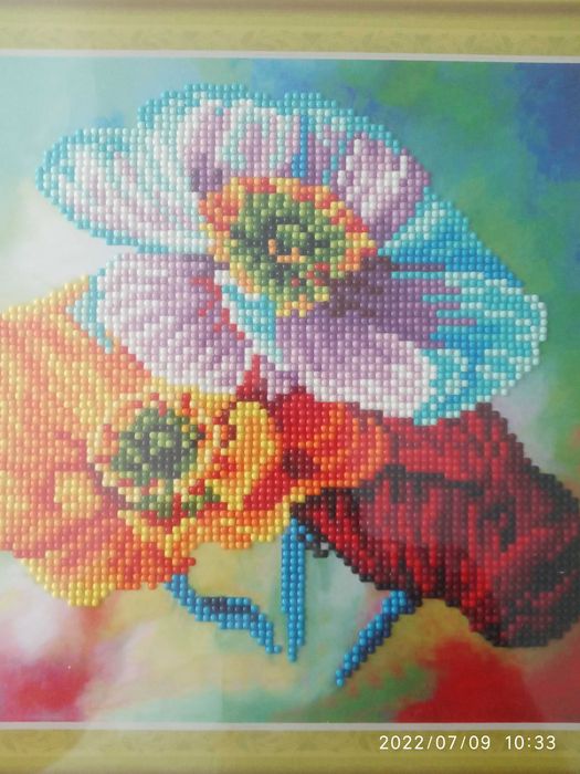 Диамантен гоблен "Макове"