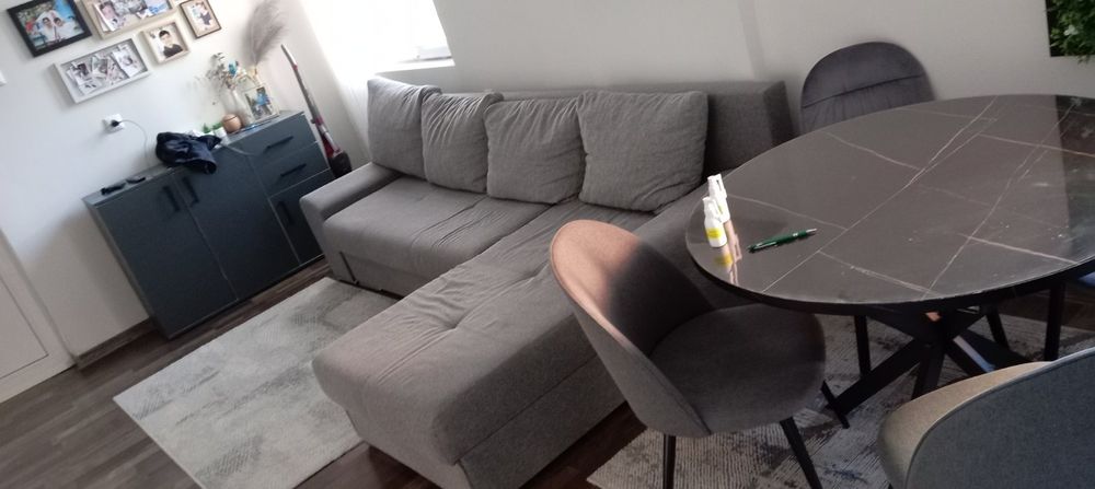 Ъглов диван за хол или кухня