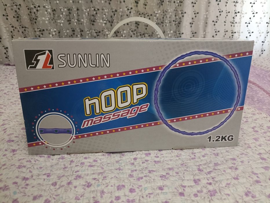 Обруч для фитнеса и гимнастики SUNLIN