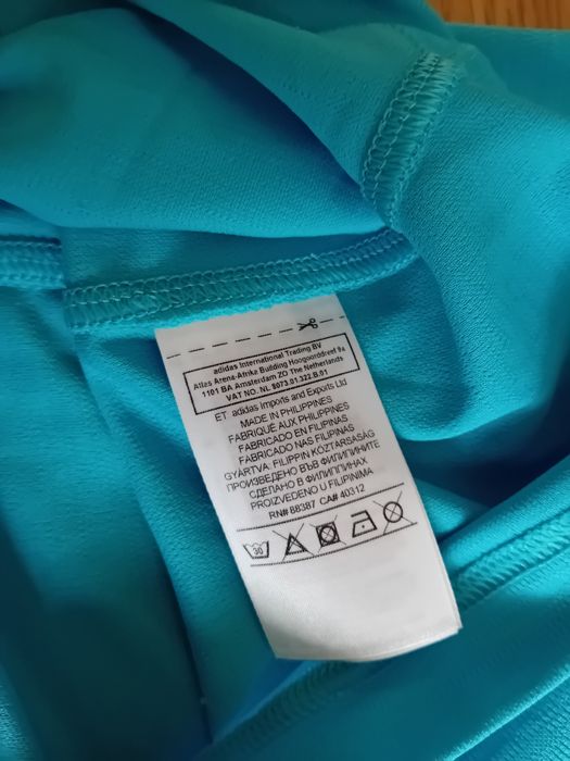 Tricou Adidas albastru, Mărimea S