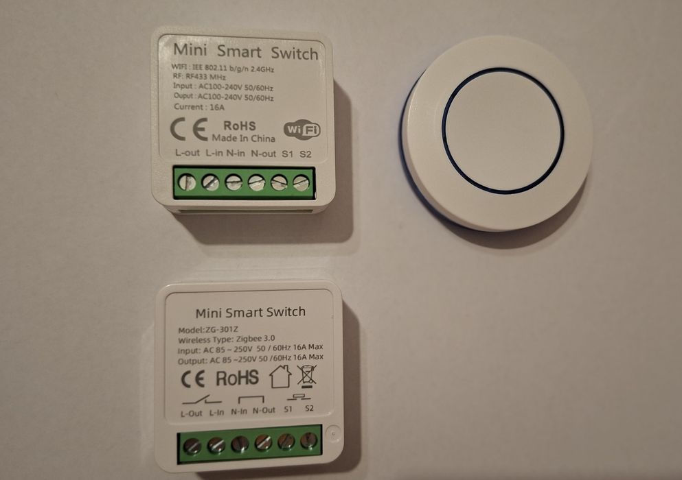 Releu  Tuya zigbee / wi-fi + rf433 comutator inteligent / smart switch