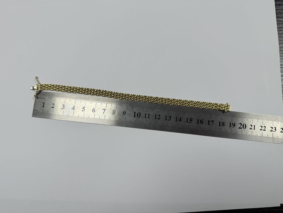 Златна гривна 13гр. 18/750 карата