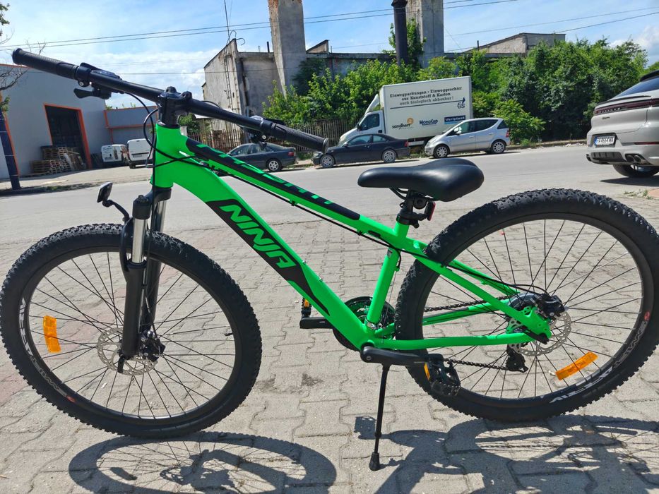 BG Алуминиев велосипед 27.5" NINJA зелен