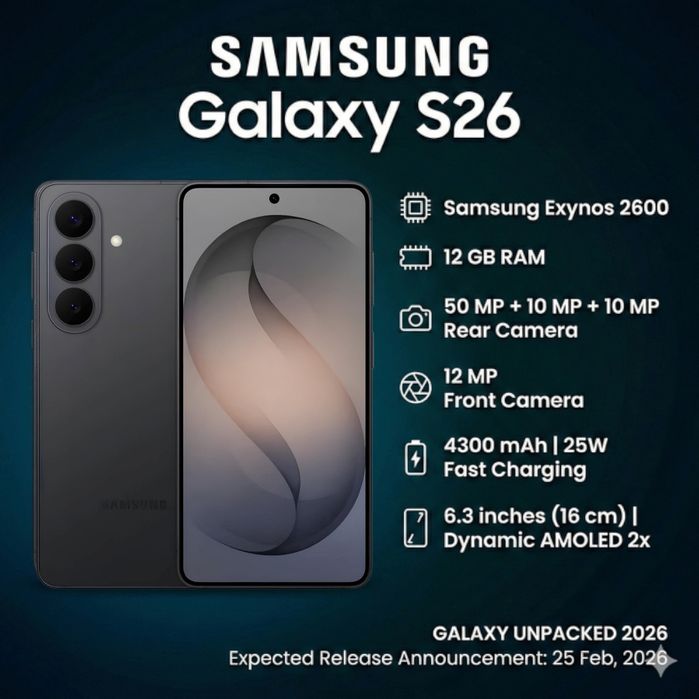 Новый Samsung Galaxy s26  +1Год Гарантия +IMEI +Доставка