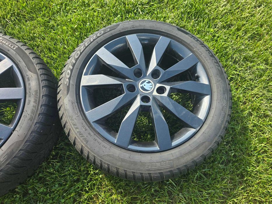 Jante skoda r17 anvelope de iarna 205 / 50 r17