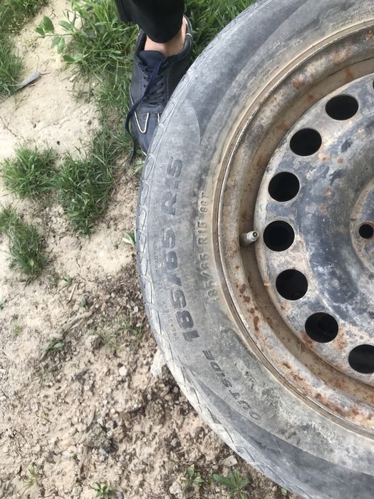 Штамп с покрышкой