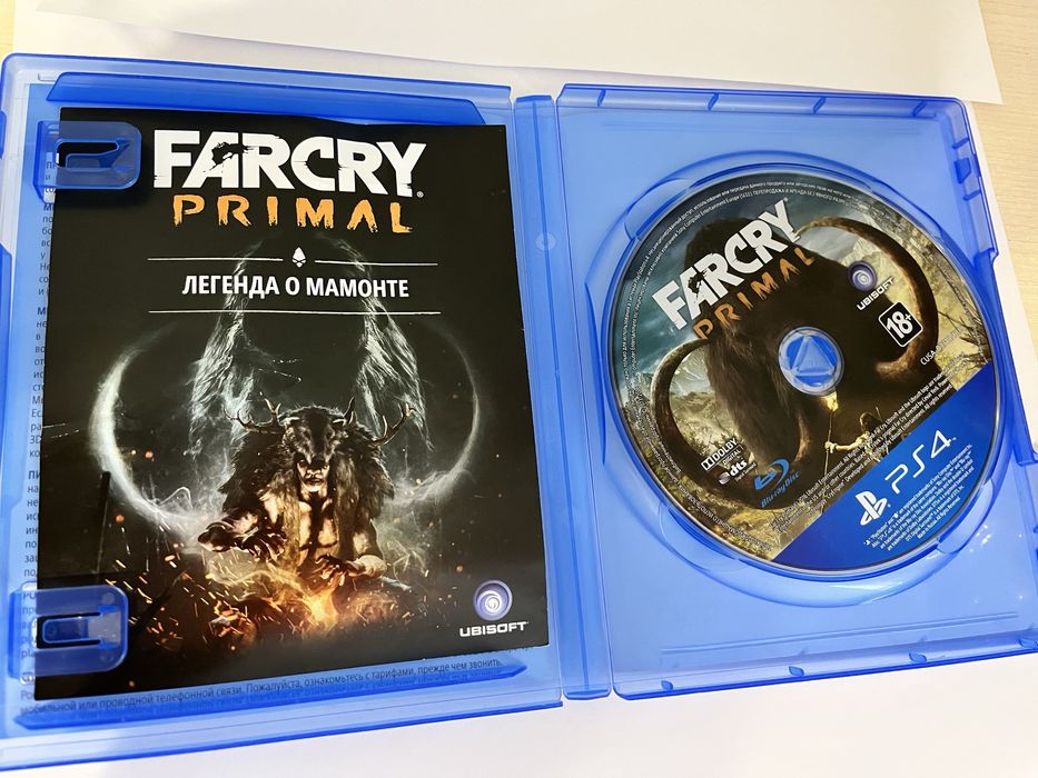 Farcry Primal диск на ps4