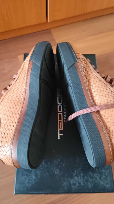 Teodor Leather Sneakers ОРИГИНАЛ! Мъжки от ест. кожа!