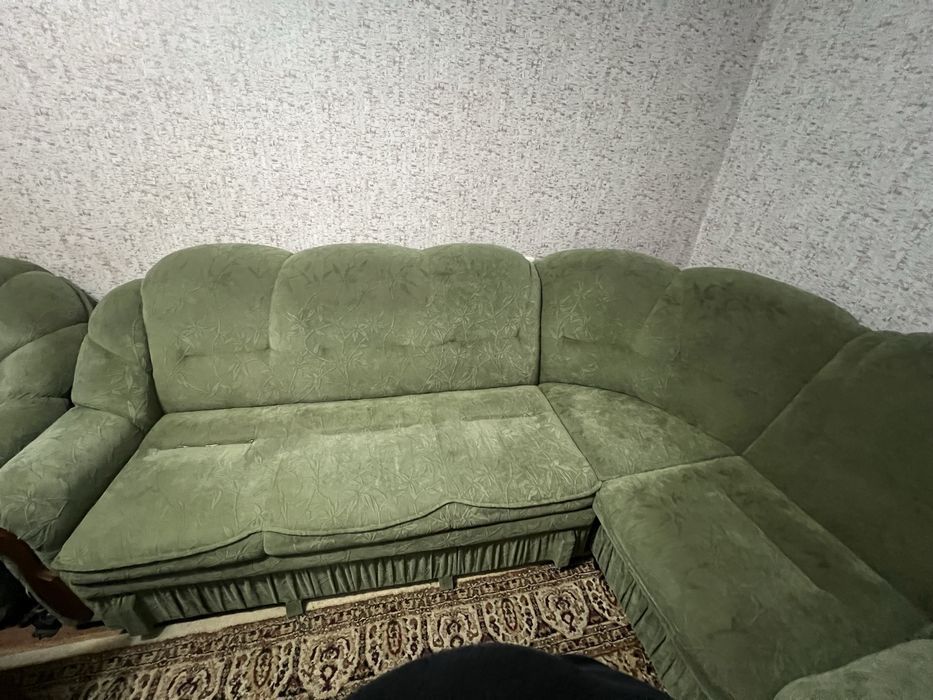 Диван угловой с креслом