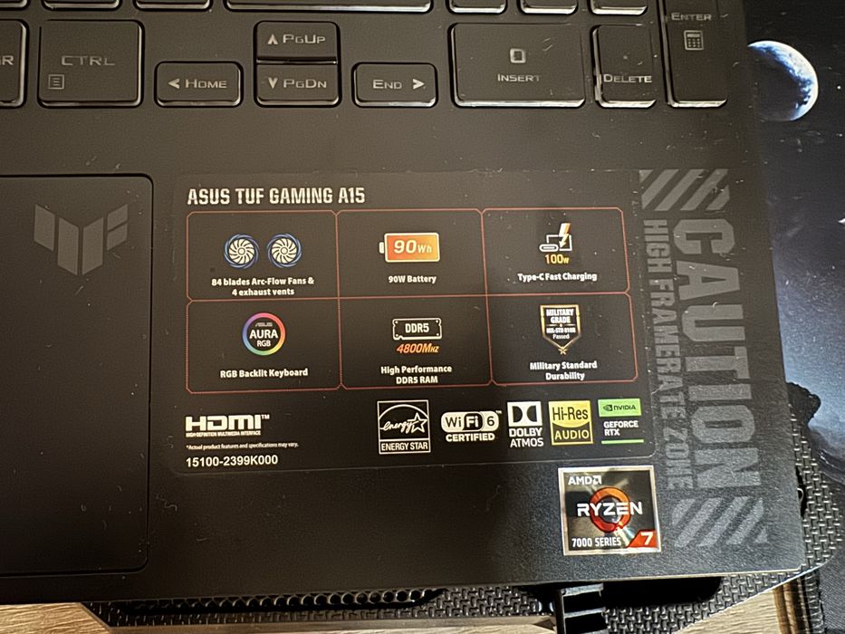 Laptop Asus Tuf A15
