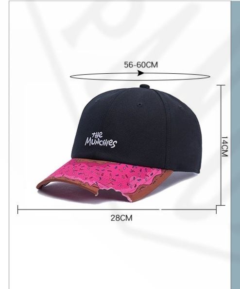 Șapcă funny Gogoașă Mușcată "The Munches". Text brodat. Ajustabilă.