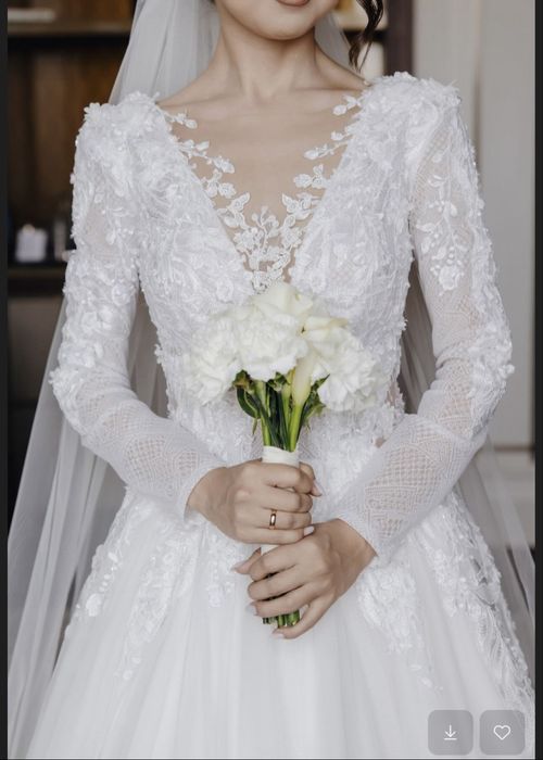 Шикарное Свадебное платье