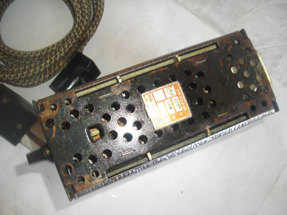 Made in GDR 400W Електрически ТОСТЕР с керамични реотани Ретро Винтидж