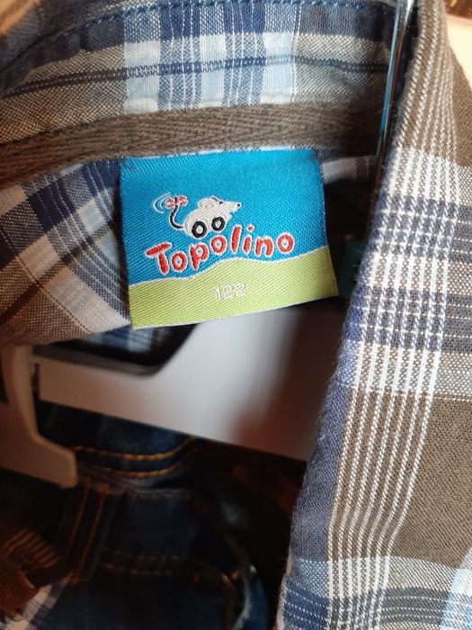 Tinuta scoala,pantalon și cămașă 128